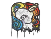 Sealed Graffiti | Unicorn image