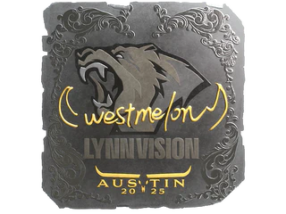Sticker | westmelon (Foil) | Austin 2025