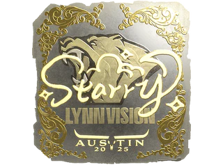 Sticker | Starry (Gold) | Austin 2025