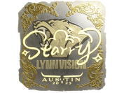Sticker | Starry (Gold) | Austin 2025 image