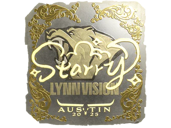Sticker | Starry (Gold) | Austin 2025 image