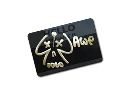 Sticker | Hello AWP (Gold) image