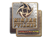 Sticker | Ninjas in Pyjamas (Holo) | DreamHack 2014 image