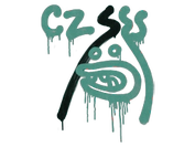 Sealed Graffiti | Recoil CZ-75 (Frog Green) image