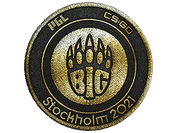 Patch | BIG (Gold) | Stockholm 2021 image