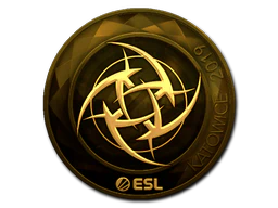 Sticker | Ninjas in Pyjamas (Gold) | Katowice 2019 image