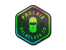 Sticker | Phoenix Balaclava Co. (Holo) image