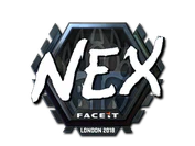 Sticker | nex (Foil) | London 2018 image