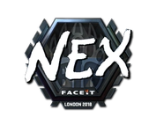 Sticker | nex (Foil) | London 2018 image