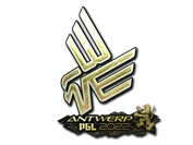 Sticker | Bad News Eagles (Gold) | Antwerp 2022 image