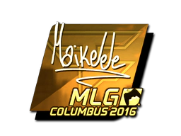 Sticker | Maikelele (Gold) | MLG Columbus 2016 image