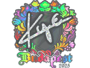 Sticker | kye (Holo) | Budapest 2025 image