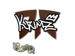 Sticker | KRIMZ (Glitter) | Paris 2023