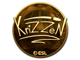 Sticker | KrizzeN (Gold) | Katowice 2019 image