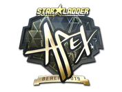 Sticker | apEX (Gold) | Berlin 2019 image
