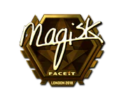 Sticker | Magisk (Gold) | London 2018 image