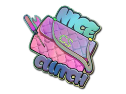 Sticker | Nice Clutch (Holo) image