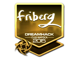 Sticker | friberg (Gold) | Cluj-Napoca 2015 image