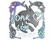 Sticker | donk (Holo) | Austin 2025 image