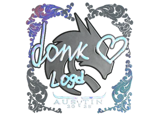 Sticker | donk (Holo) | Austin 2025