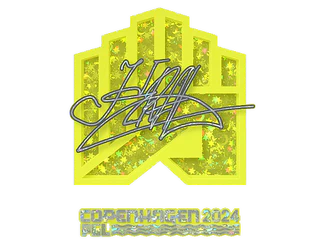 Sticker | Krad (Glitter) | Copenhagen 2024