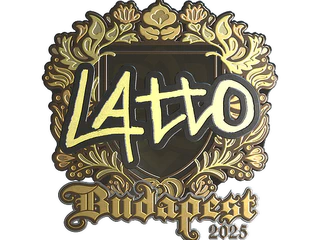 Sticker | latto (Gold) | Budapest 2025