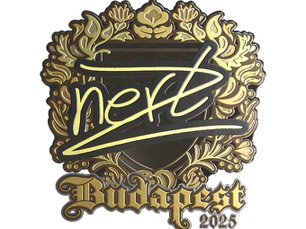 Sticker | NertZ (Gold) | Budapest 2025 image