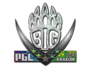 Sticker | BIG (Holo) | Krakow 2017 image