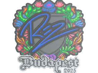 Sticker | REZ (Embroidered) | Budapest 2025