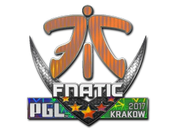 Sticker | Fnatic (Holo) | Krakow 2017 image