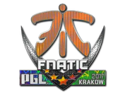 Sticker | Fnatic (Holo) | Krakow 2017 image