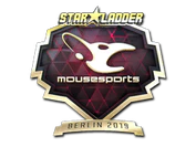 Sticker | mousesports (Gold) | Berlin 2019 image