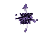 Sealed Graffiti | Jump Shot (Monster Purple) image