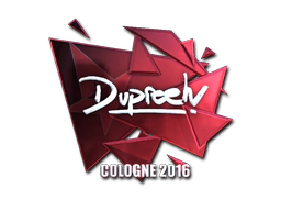 Sticker | dupreeh (Foil) | Cologne 2016 image