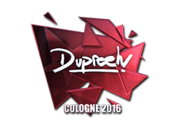 Sticker | dupreeh (Foil) | Cologne 2016 image