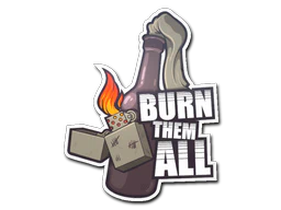 Sticker | Burn Them All image