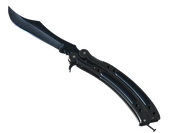 ★ Butterfly Knife | Blue Steel image
