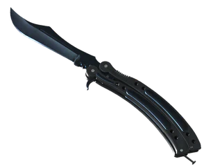 ★ Butterfly Knife | Blue Steel
