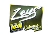 Sticker | Zeus (Foil) | Cologne 2015 image