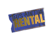 Sticker | Ain't A Rental (Foil) image