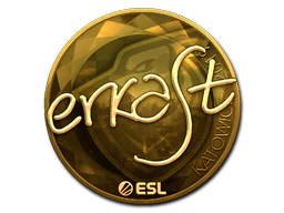 Sticker | erkaSt (Gold) | Katowice 2019 image