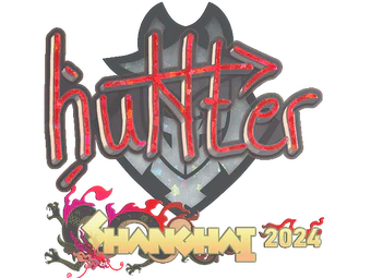 Sticker | huNter- (Glitter) | Shanghai 2024 image
