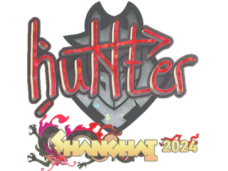 Sticker | huNter- (Glitter) | Shanghai 2024