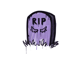 Sealed Graffiti | Tombstone (Violent Violet)