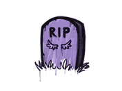 Sealed Graffiti | Tombstone (Violent Violet) image