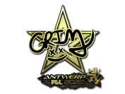 Sticker | Grim (Gold) | Antwerp 2022 image