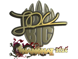 Sticker | JDC (Gold) | Shanghai 2024