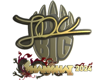 Sticker | JDC (Gold) | Shanghai 2024 image