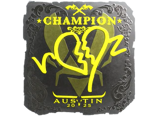 Sticker | ropz (Foil, Champion) | Austin 2025