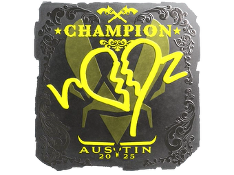 Sticker | ropz (Foil, Champion) | Austin 2025 image